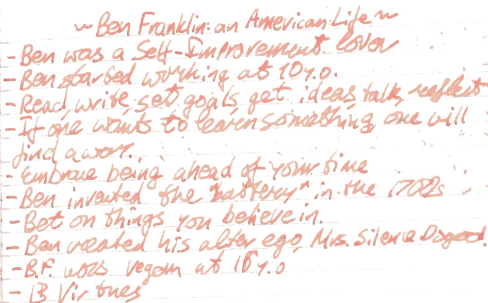 notes