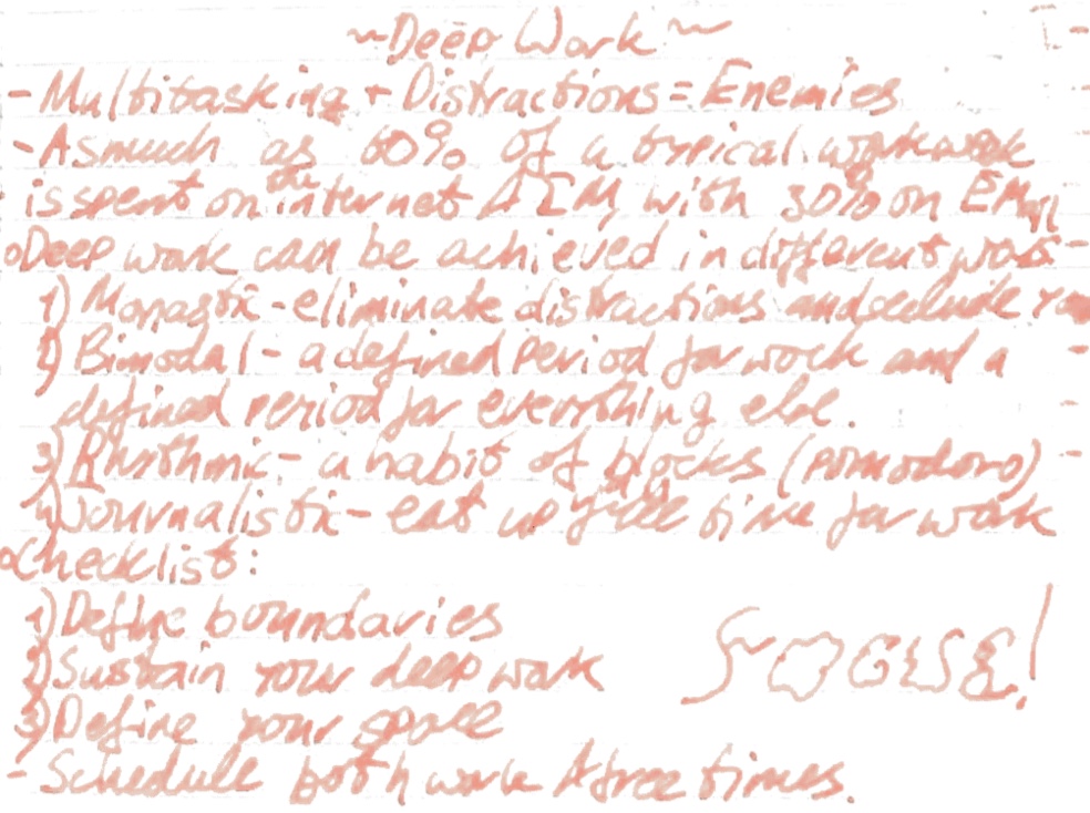 notes