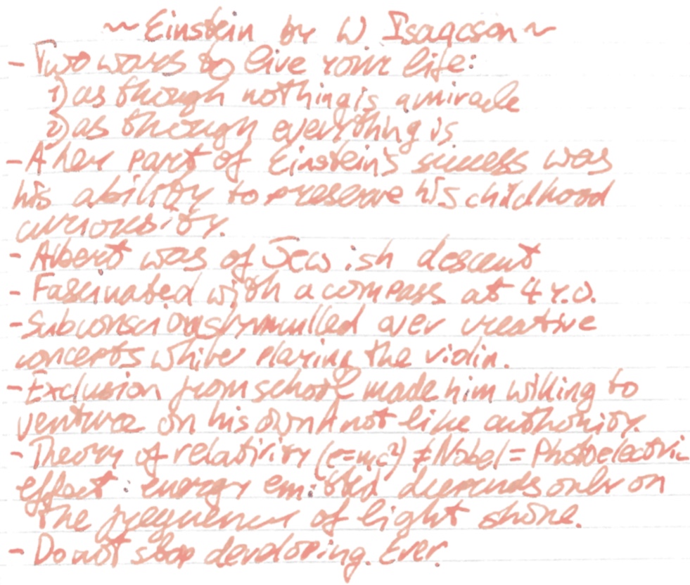notes