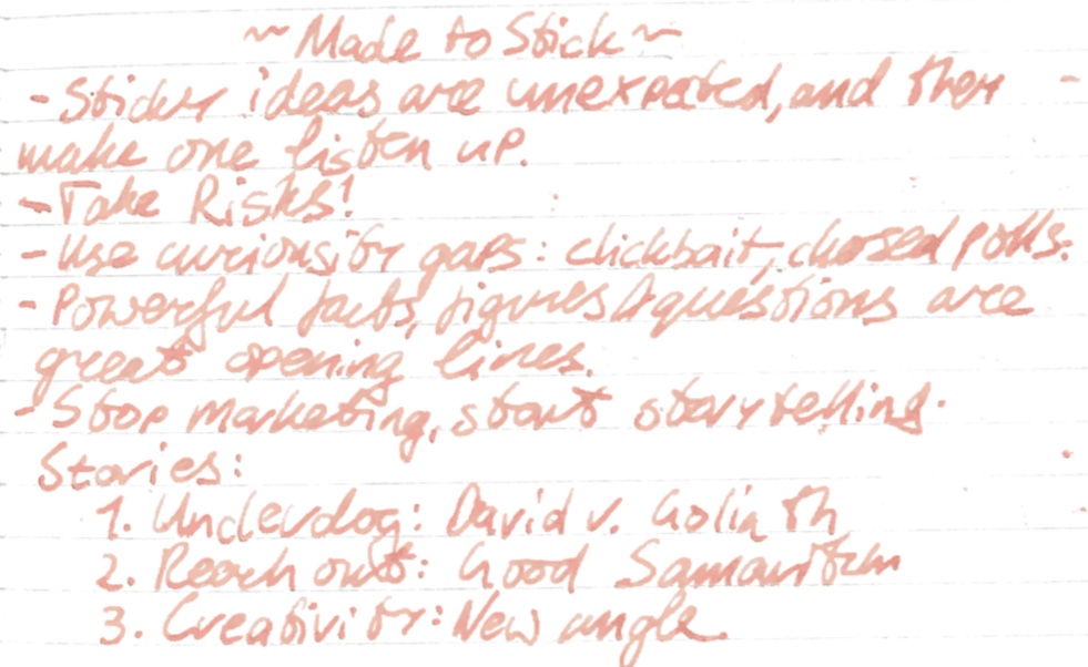 notes